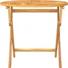 vidaXL Tavolo da giardino pieghevole 85x76 cm in legno Anteprima dell’immagine prodotto 15