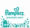 A product package for Pampers Premium Care diapers, size 1, with a count of 156. Anteprima dell’immagine prodotto