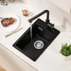 CECIPA max Granitspüle 30×45cm, Rechteckiges Spülbecken Produktbild-Vorschau 8