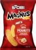 Stobi Magnus hot & spicy Maisflips mit Erdnüssen 200g Produktbild-Vorschau 1