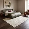 Teppich aus recyceltem Naturleder Mosaik Beige 190x290 Produktbild-Vorschau 6