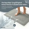 Komfortec Badvorleger Set 2 Teilig, Frottee Duschvorleger, Produktbild-Vorschau 3