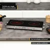 FIRST FA-5096-7 dvojit infraerven varn doska, 2800 W, do Náhľad obrázku produktu 14