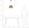 BELIANI Hängelampe Naturfarben aus Jute Boho Stil Modern Produktbild-Vorschau 7