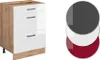 Mobiletto base per cucina Vicco R-Line Bianco lucido 60 cm Anteprima dell’immagine prodotto 5
