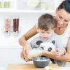 Relaxdays Müslispender doppelt, Wandmontage, für Müsli, Produktbild-Vorschau 3