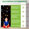 Kletterwand Outdoor mit bunten Klettersteinen und Produktbild-Vorschau 7