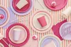 Servietten Uni 20Stk./33x33cm | Pink Produktbild-Vorschau 4