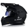 LS2 MX702 Pioneer II casque de motocross solide, noir mat, Voir les images du produit 6