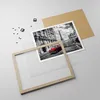 Gerahmtes Poster - Rahmen in heller Eiche - Auto Eiffle Produktbild-Vorschau 4
