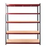 Lagerregal Mega-M Basic Plus H-180 cm L-180 cm T-45 cm 5 Produktbild-Vorschau 2