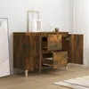 vidaXL Sideboard Räuchereiche 103,5x35x70 cm Holzwerkstoff Produktbild-Vorschau 7
