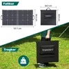 SWAREY 518Wh Powerstation Solar Generator mit 100W Produktbild-Vorschau 16