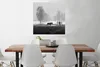 MuchoWow® Poster Pferd - Bauernhof - Schnee 75x75 cm - Wand Produktbild-Vorschau 2