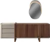 Anrichte Schrank Hochglanz Möbel Holz Luxus Kommode Produktbild-Vorschau 6