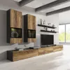 Originální obývací stěna BRYCE - ořech sattin / touchwood Náhled obrázku produktu 5