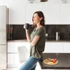 Relaxdays Drehteller, rund, 360° drehend, zum Servieren, Produktbild-Vorschau 2