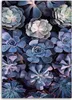 Leinwandbild shabby chic blumen natur 40x60 cm Feeby lila Produktbild-Vorschau 3