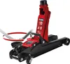 A red and black hydraulic car jack is shown from a diagonal angle against a white background. Produktbild-Vorschau