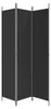 vidaXL 3-dílné plátno černé 150x220 cm látka Náhled obrázku produktu 4