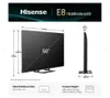 Hisense 50E8Q, 127 cm (50"), 3840 x 2160 px, LED, Smart TV, Náhled obrázku produktu 2