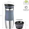 Thermobecher 400 ml inklusive 1 Extradeckel Produktbild-Vorschau 3