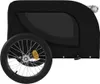 vidaXL Cani da rimorchio per bicicletta Tessuto Oxford nero Anteprima dell’immagine prodotto 6
