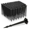 Piquets en plastique Relaxdays, 11 cm, lot de 100 ancrages Voir les images du produit 1