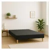 SOMMIER TAPISSIER NOIR 120x190 cm | FABRICATION FRANÇAISE Voir les images du produit 1
