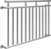 MONZANA® Balcone Francese in Acciaio Inox 90x100cm 12 Barre Anteprima dell’immagine prodotto 1