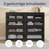 VASAGLE Kommode, Aufbewahrungsschrank, mit 8 Schubladen, Produktbild-Vorschau 12