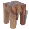 Sgabello in teak massiccio Anteprima dell’immagine prodotto 8