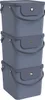Rotho 3tlg.Wäschesortiersystem Set 40 L Albula aus Produktbild-Vorschau 1