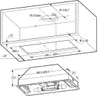 Whirlpool WCT 64 FLS X, 332 m³/h, Abluft/Umluft, E, D, D, Produktbild-Vorschau 3