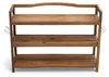 Scaffale multiuso a 3 ripiani in legno di acacia 82 × 74 × Anteprima dell’immagine prodotto 8