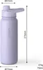 Trink Flasche Edelstahl 750ml Thermoflasche Sport Gym Produktbild-Vorschau 4