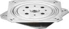 A metal swivel plate with mounting holes. Podgląd zdjęcia produktu