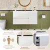 Mobile lavabo Merax, mobile da bagno con lavabo in Anteprima dell’immagine prodotto 6
