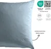liebling - Satin Bettwäsche, jeans blau, 1 x Bettbezug 155 Produktbild-Vorschau 4
