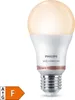 A Philips Wiz Connected Tunable White Smart LED light bulb is shown against a white background. An energy efficiency label is visible in the bottom left corner. Produktbild-Vorschau