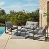 SONGMICS Balkonmöbel Set, 4-teilig, Garten Sitzgruppe mit 2 Produktbild-Vorschau 1