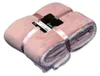 Unique Living Plusch-Karo-Decke - rosa - Polyester - Produktbild-Vorschau 2