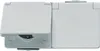 JUNG 622 WW - Typ F - Weiß - Duroplast - 250 V - 16 A Produktbild-Vorschau 1