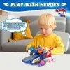 Super Wings 3 v 1: Robot s motívom vesmíru, ktorý sa dá Náhľad obrázku produktu 4