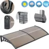 Vordach 100x300cm für Haustür und Terrasse Überdachung Produktbild-Vorschau 4