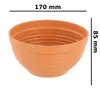 Pflanzschale Runder Pflanztopf 0,9 L Terrakotta Ø 17 cm Produktbild-Vorschau 2