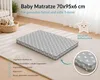 Baby Delux Matratze für Laufgitter Laufstall 75x100 cm Grey Produktbild-Vorschau 2