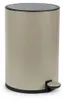 Pedaleimer 5l Braun Taupe - Treteimer Softclose Edelstahl Produktbild-Vorschau 1