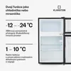 Klarstein Big Daddy Cool, kombinovaná lednice, 61 l/26 l, Náhled obrázku produktu 4