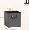 WOLTU Faltbare Aufbewahrungsboxen 5 Stück, ohne Deckel Produktbild-Vorschau 3